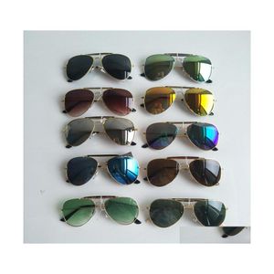 Sunglasses Classic Designer For Men Metal Frame Resin Pilot Sun Glasses Uv Protection Brand Women Eyewear Drop Delivery Fashion Acces Dhzuc