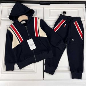 girls boys tracksuit kids designer clothes autumn toddler jacket set fashion baby coats and casual pants winter children clothing BO