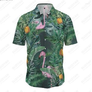 Мужские повседневные рубашки раститель мода 3d Print Street Freelancer 18 рубашка корейское платье поло с коротким рукавом с коротким рукавом