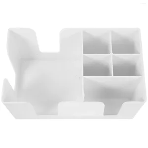 Caja de bolsa de té para condimentos, almacenamiento de cocina, Accesorios de escritorio de oficina, organizador de vasos de papel Abs, estación de café