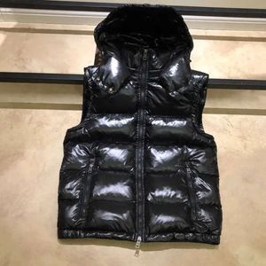 겨울 Monclair 재킷 남성 길렛 다운 조끼 조끼 homme vests gilet parkas 코트 후드 겉옷 방수 남성과 여자 바람막이