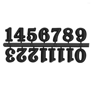 Väggklockor diy klocknummer ersättningsdelar arabiska siffror romerska avtagbara kvartsnålåterställningsverktyg
