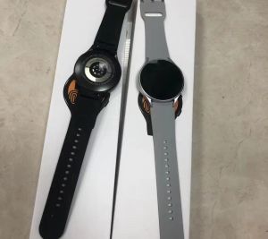 Smart Watches für Galaxy Watch5 44 mm Watch 4 IP68 Wasserdichter Bluetooth-Anruf mit echter Herzfrequenz für SmartWatch