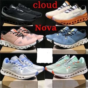 Löpskor 0n moln sneakers casual sko vit svart läderform kör sammet mocka moln 5 x3 espadrilles tränare män kvinnor lägenheter spetsplattform sneaker