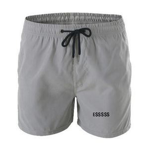 Shorts de shorts masculinos shorts homens marca impressão de estilo esportivo de estilo respirável para o verão elástico de verão de verão calças de praia de praia y240506