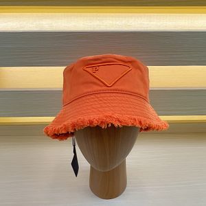 Designer-Eimerhüte für Damen und Herren, klassische Solid Four Seasen Unisex-Mode, lässige Luxushüte, Tattered Cap