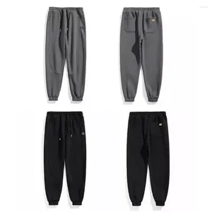 Herrenhose, bequeme Herren-Jogginghose, verdickt, sportlich, locker, Winter-Fleece, warm, bequem, All-Match-Hose für lässige Sportbekleidung