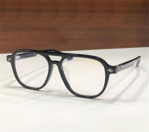 Novo design de moda óculos ópticos piloto 8167 moldura de acetato requintado formato retrô estilo simples e popular com caixa pode fazer lentes de prescrição