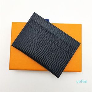 Classic Men Women Mini Small Wallet High Quality Credit Card Holder Slim Bank Card holder With Box Total 5 Card Slot320T