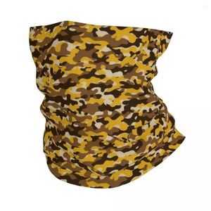 Lenços Camuflagem Padrão Bandana Pescoço Gaiter Impresso Máscara Militar Lenço Multi-Uso Headband Ciclismo Unisex Adulto Inverno