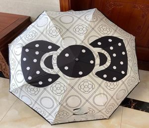 Moda ao ar livre guarda-chuvas chuvosos designer de luxo flores impressão guarda-chuva dobrável à prova de tela solar para mulheres 6836142