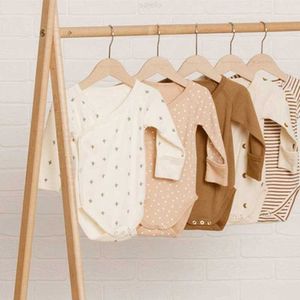 Clothing Sets Custom Cotton Baby Linen Romper Ribbed Clothes Set Boy and Girl Long Sleeve Premium Oem Factories New Born