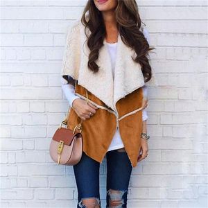 Waistcoats Autumn Patchwork Printing Loose Women Coats Simple TurnDown Collar Office Lady Outwear Chic Cardigan Female Elegant Streetwear