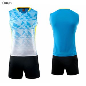 Voleibol 2020 conjunto de voleibol uniformes camisas sem mangas com shorts das mulheres dos homens camisa badminton tênis camisas treinamento da equipe qualidade superior