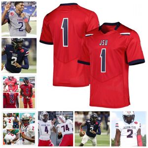 Niestandardowe NCAA Jackson State Tigers Football Jersey 34 Walter Payton 78 Jackie Slater 20 Lem Barney 55 Abdul-Malik McClain Jerseys Ed Ed