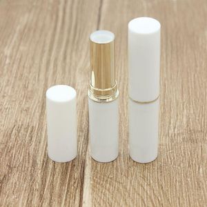 28g cosmético vazio chapstick garrafa bálsamo labial tubos recipientes de batom caseiro com tubo interno de prata dourada guxff