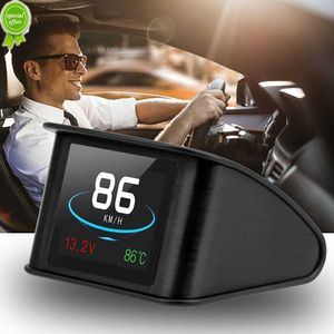 O mais novo HUD GPS a bordo carro de computador GPS digital acionamento por computador VELOCIDADE Speedômetro de refrigerante RPM Visor HUD HUD