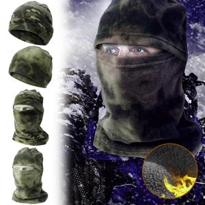 Berets Militar Camo Camuflagem Exército Bonnet Chapéus Bicicleta Ciclismo Correndo Jogging Chapéu de Esqui para Mulheres Homens Inverno Quente Skullies Beanies Cap