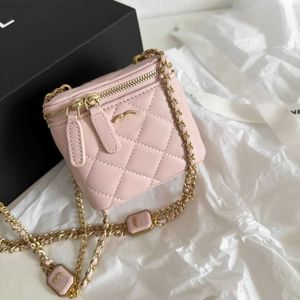 2024 Top Designer Bag Bag Fashion Fashion حقيبة يد New Zhao Lusi نفس النمط الصغير للرياح العطرة الصغيرة مزدوجة سلسلة السكر