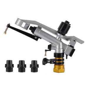 Watering Equipments 1.2" Female thread Long Distance Spray Sprinklers Gun Garden Agriculture Farm Irrigation Gun Watering Nozzles 4/8/10/12/14/16mm 231127