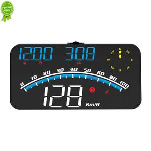 Car Digital Speedometer Head Up Display HUD GPS Odometer Overspeed Alarm Universal Overspeed Alarm HD Display for All Vehicle
