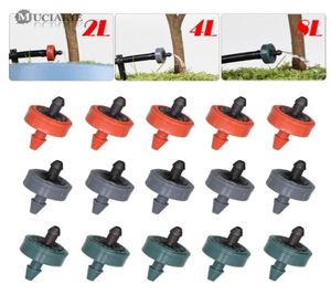 MUCIAKIE 200PCS 2L 4L 8L Compensazione della Pressione Emettitore Giardino Compensazione del Gocciolamento Regolatore di Irrigazione Flusso Costante Gocciolatori 2012043897456