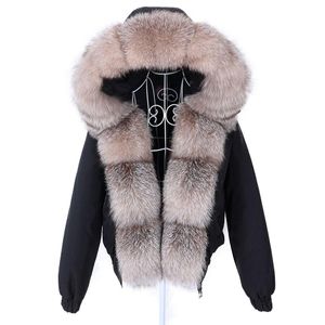 Мех Maomaokong 2023 Fashion Short Women's Real Fox Fur Pav