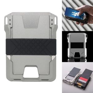 Neue EDC Wallet CNC-Maschined Aluminium RFID Blocking Card Bag Card Cases Geld Organisatoren3182