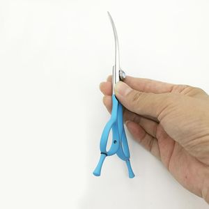 Scissors 6.5 inch Professional Dog Grooming Down Curved Scissors Colorful Shears Groomer Tools