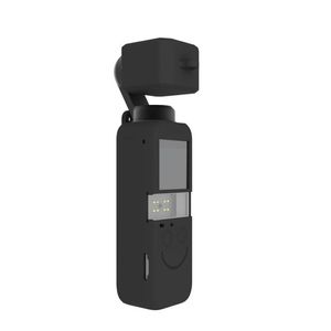 Stativ puz 2 i 1 för dji osmo pocket handhållen gimbal kamera mjukt sile er skyddande fodral set bra special droppleverans kameror fot dhbm8