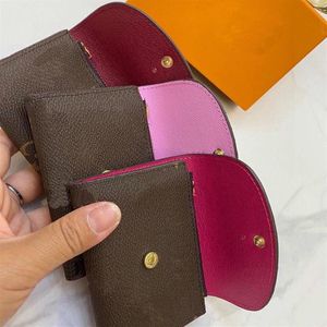 Kvinnor plånbok kort stil handväska korthållare mynt purses designer plånböcker tre färger val topp quanlity stor varumärke255k
