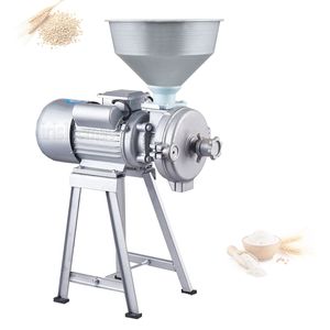 2200W 220V Cereals Grinder Dry Electric Feed Flour Mill Rice Corn Grain Coffee Wheat