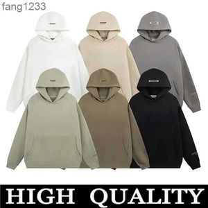 Ess Hoody Mens 여성 캐주얼 스포츠 쿨 후드 인쇄 대형 까마귀 패션 힙합 거리 스웨터 반사 편지 S-xl es U7ov