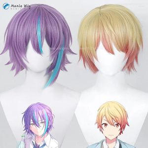 Partyzubehör Anime Project SEKAI COLORFUL STAGE! Kamishiro Rui Tenma Tsukasa Cosplay Perücke Hitzebeständige Kunsthaar-Perückenkappe