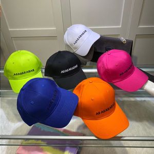 Yüksek kaliteli sokak kapağı moda beyzbol şapkası erkek kadın tasarımcı spor kapakları 10 renk Casquette ayarlanabilir fit şapkalar achbr