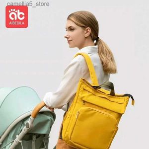 Diaper Bags AIBEDILA Baby Bags for Mom Bag Large Capacity Multifunction Backpacks Newborn Baby Purposes Maternity Backpack Nappy Diaper Gear Q231127