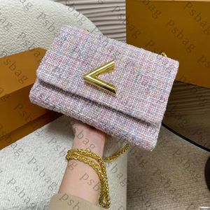 Pembe Sugao Tasarımcı Zincir Omuz Çantası Crossbody Çanta Çanta Lüks Kadın Yüksek Kaliteli Yün Çanta Kız Moda Alışveriş Çantası Çanta WXZ-231121-155