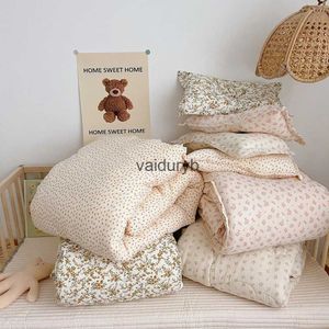 Quilts Blankets Swaddling Growth Spring Large Toddler Girl Comforter Lace Infant Bedding Gauze Floral Cozy Baby Blanket For Newbornsvaiduryb