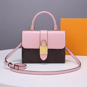 Moda de qualidade Bola de mensageiro feminina Bolsa de ombro feminina Mulheres moda moda de couro impresso Bag329w