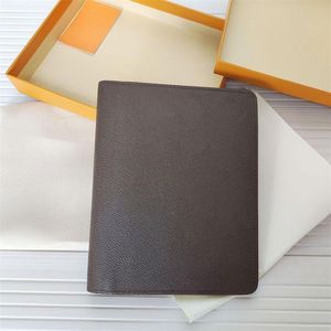 High Quality R20100 R20974 R21065 large desk ring agenda cover holder memo planner A5 notebook diary protective case leather card 295H