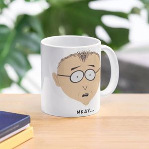 Canecas Mr. Mackey Mkay Caneca de café para chá Viagem engraçada