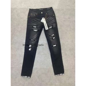 Purple Jeans Designer Jeans Men Designer Jeans for Men Women Pants Purple Brand Jeans Summer Hole 2023 New Style Embroidery Self Cultivation 549