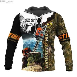 Felpe con cappuccio da uomo 2021 New Amazing Cool Felpe con cappuccio Chainsaw Felpa con stampa 3D Girocollo Pullover uomo donna con cappuccio Felpe con cappuccio casual top 595L231122