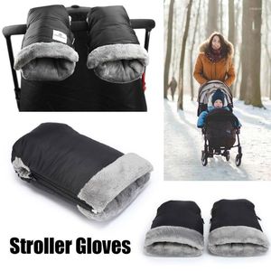 Stroller Parts Mitten Hand Muff Warm Waterproof Upgrade Glove Windproof Fleece Gloves Winter