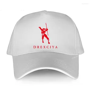 Ball Caps Brand Baseball Cap Balck Luksusowy kapelusz dla mężczyzn Drexciya Detroit Electro Underground Resistance Adult Unisex Bawełniany moda