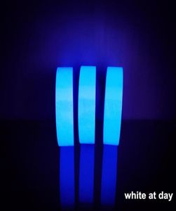 Decoração de festa 10 tipos brilham no escuro fita néon noite luz suprimentos não há necessidade de UV fluorescente pico adesivo parede passo luminoso 2991874