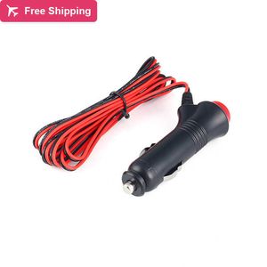 12V 24V Car Cigarette Lighter Socket Splitter Plug Connector Power Adapter on Off Switch Universal Charger Power Adapter