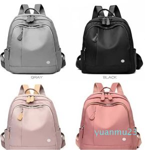 Outdoor Bags Lu Tape label Women Bags Laptop Backpacks Gym Running Outdoor Sports Shoulder Pack Travel Casual School Bag Waterproof Mini Backpack