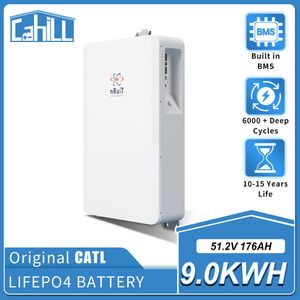 Vendita calda Powerwall Home Battery Storage 9KWH 200AH Deep Cycle Lifepo4 Batteria al litio Alimentazione di backup per la casa domestica