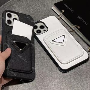 iPhone 15のトップデザイナー電話ケース15 14 13 12 Pro Max 15Pro 15Pro 15ProMax 14PROMAX Luxury Letter Leather Mobile Back Caver with Card Holder Pocket Case